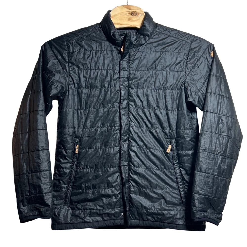 Fjallraven Keb Padded Jacket Mens Small Black Synthetic Insulated 81386